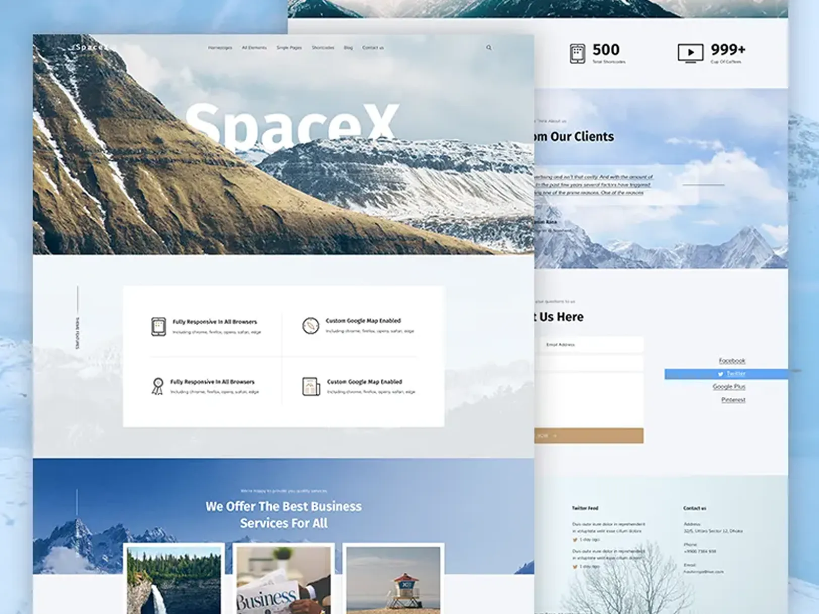 SpaceX Desktop Interface